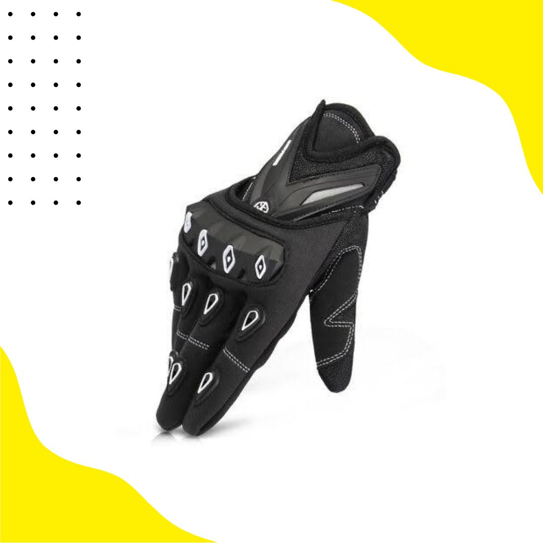 Scoyco Mc10 Black White Gloves