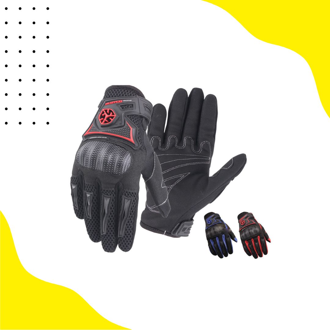 Scoyco Mc23 Full Gloves Black
