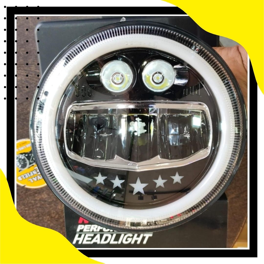 Star Headlight With Drl 110W