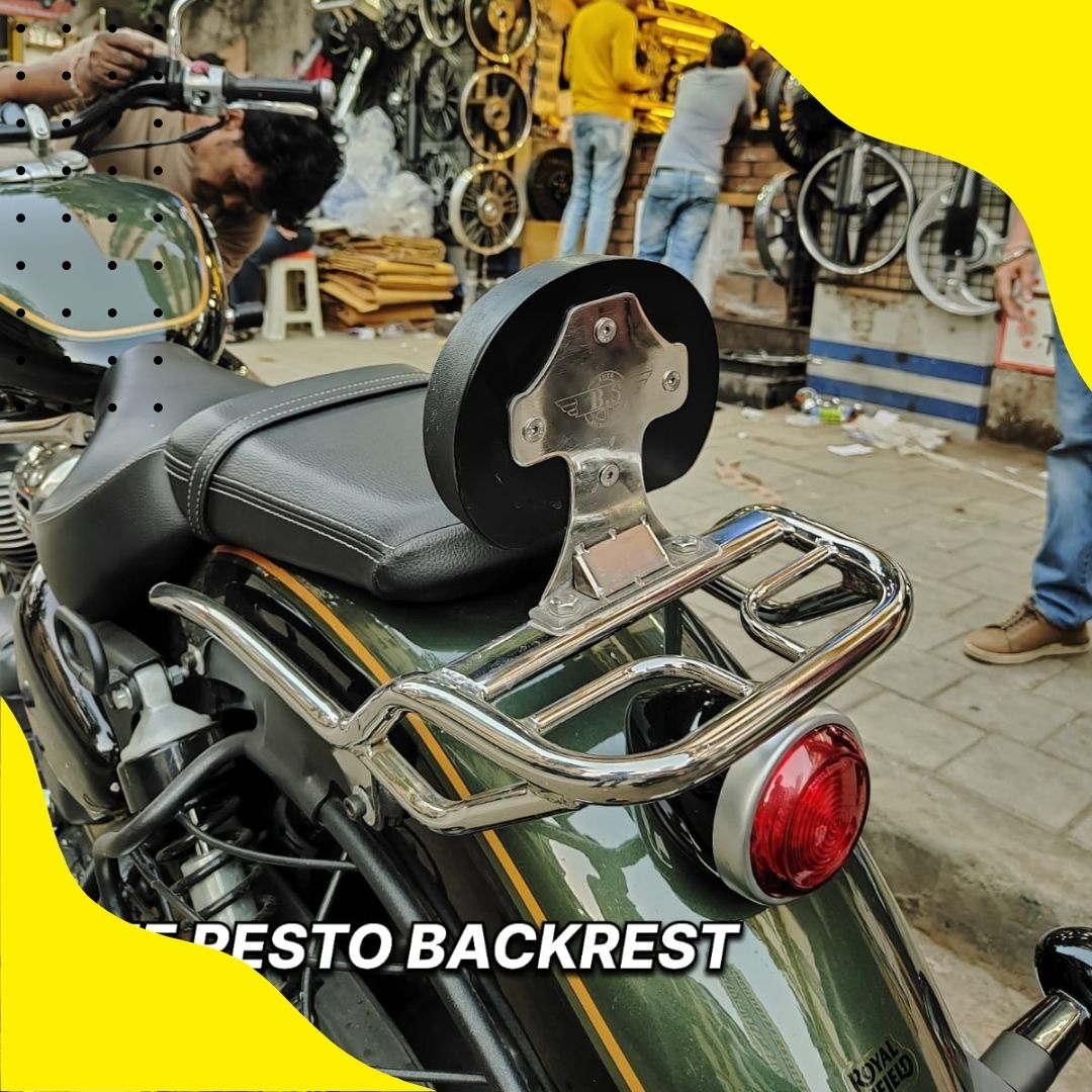 Super Metero 650 Resto Backrest (Silver)