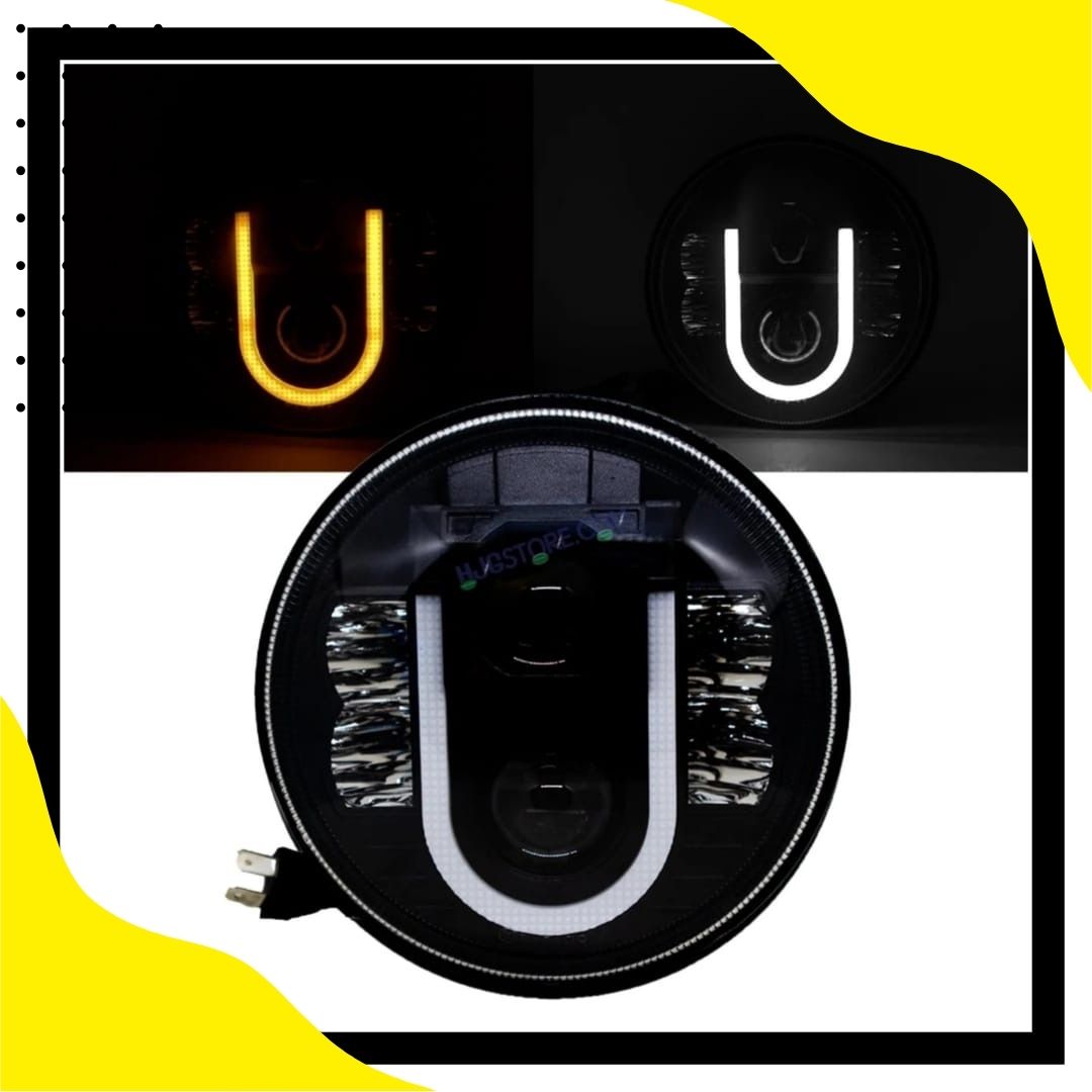 U Headlight With Projectors 110W