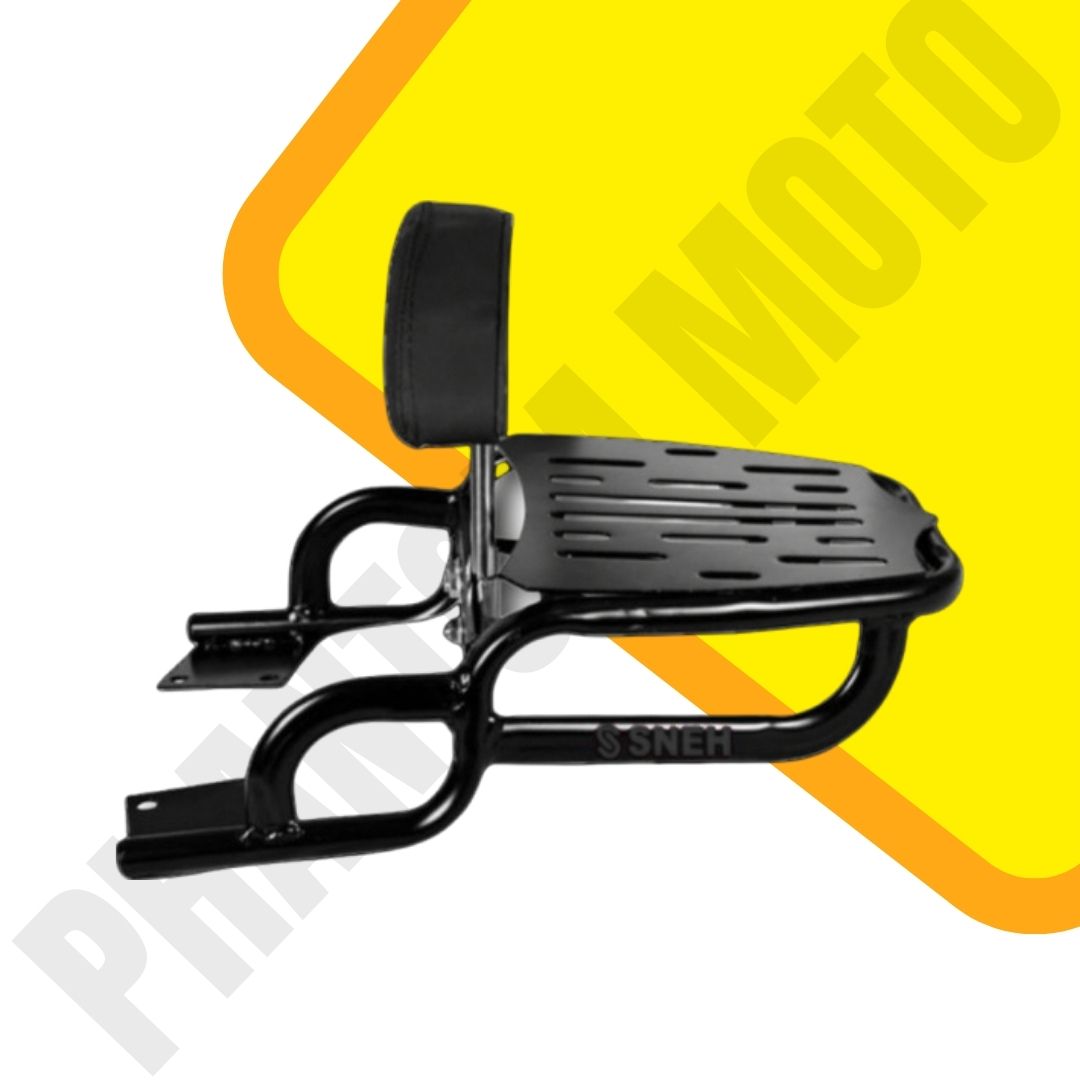 HUNTER REAR CARRIER WITH ADJUSTABLE BACKREST