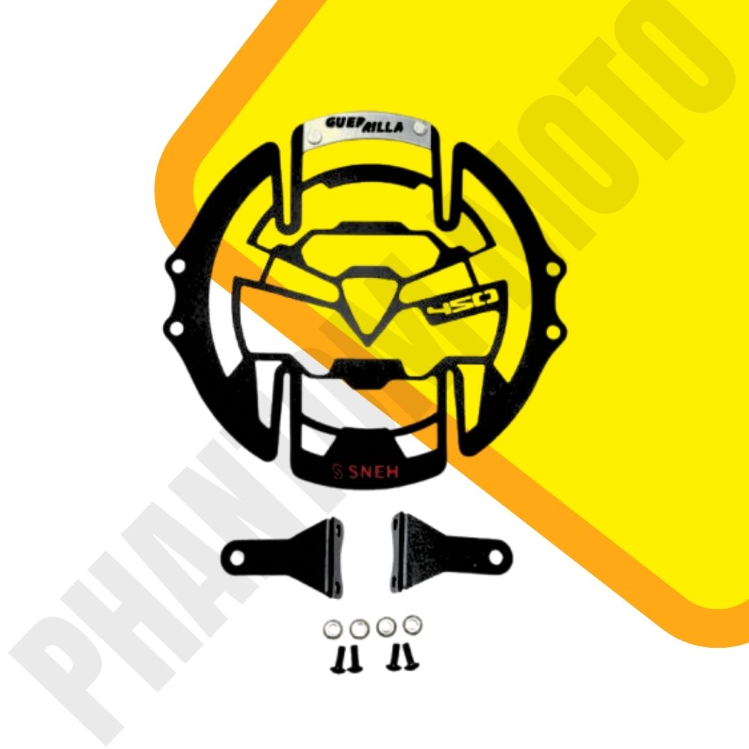 HEADLIGHT GRILL GUERRILLA 450