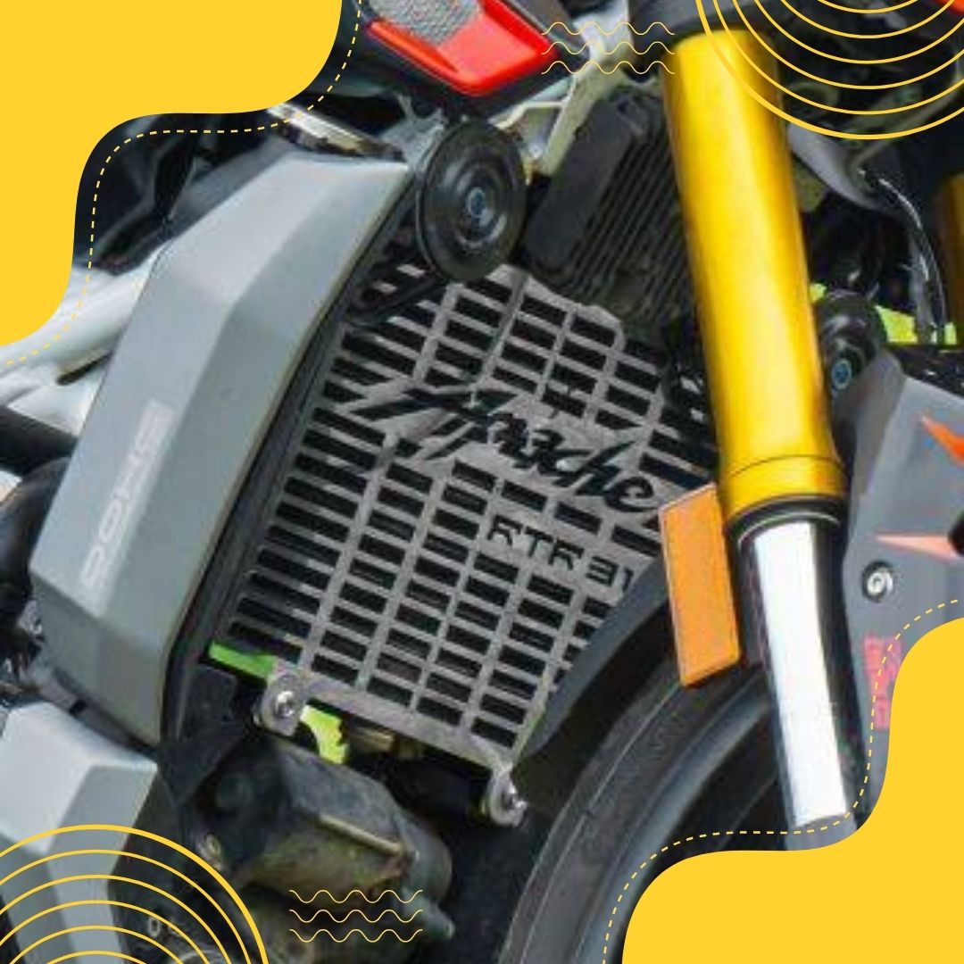 RADIATOR GUARD TVS APACHE RTR 310 HITECH