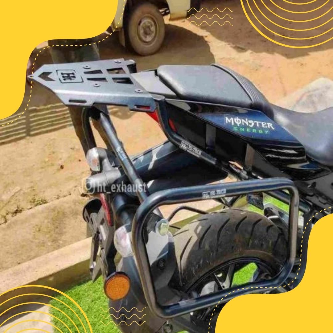 TOP RACK WITH SADDLE STAY R15V4 HI TECH