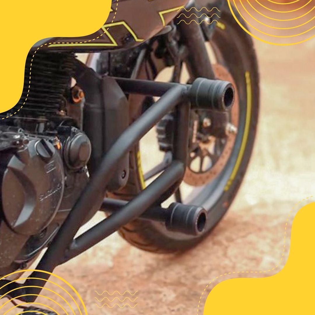 CRASH GUARD FOR GIXXER NAKED 250 BS6 / SB 1022 HITECH
