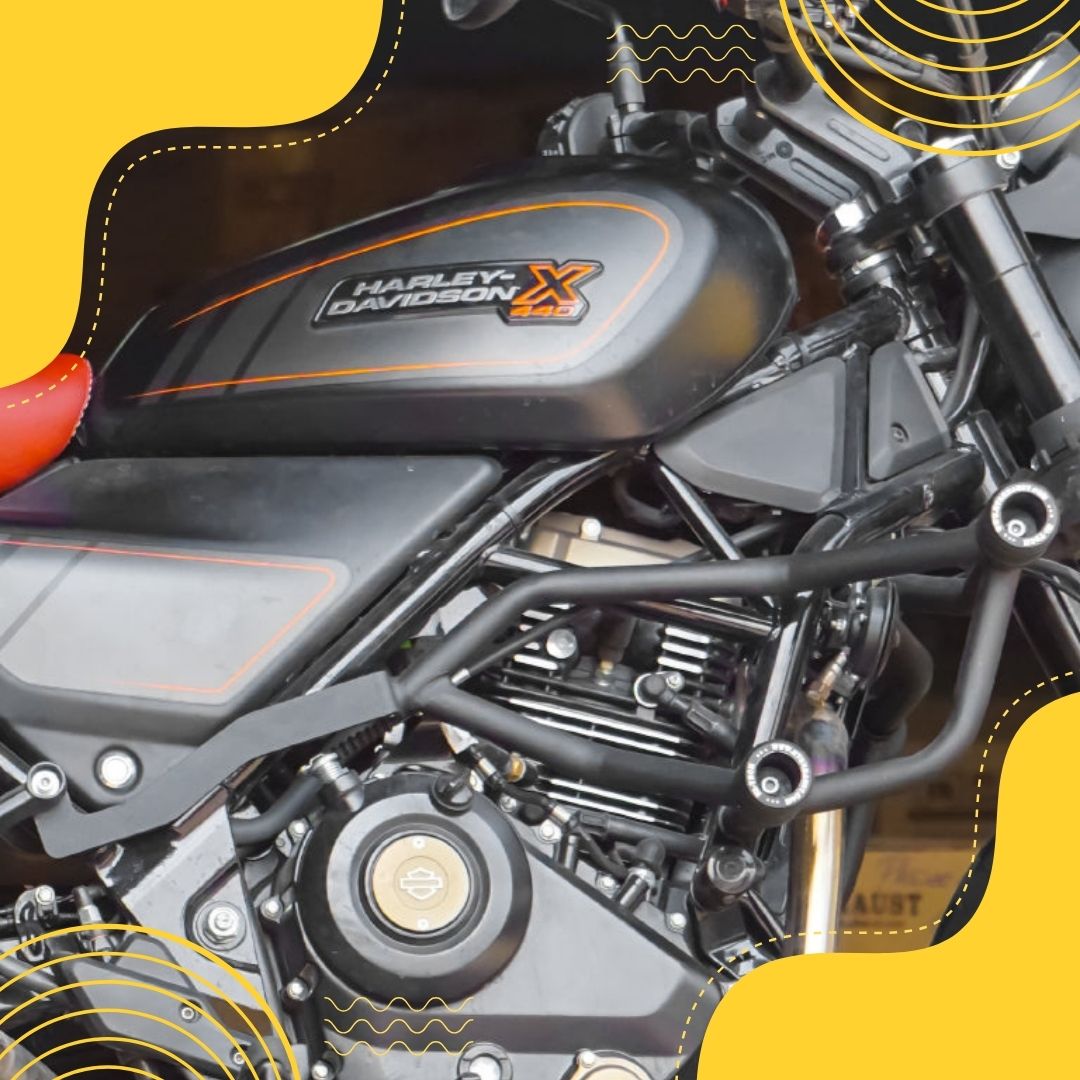 HARLEY DAVIDSON X 440 CRASH GUARD - HRD 101 HITECH