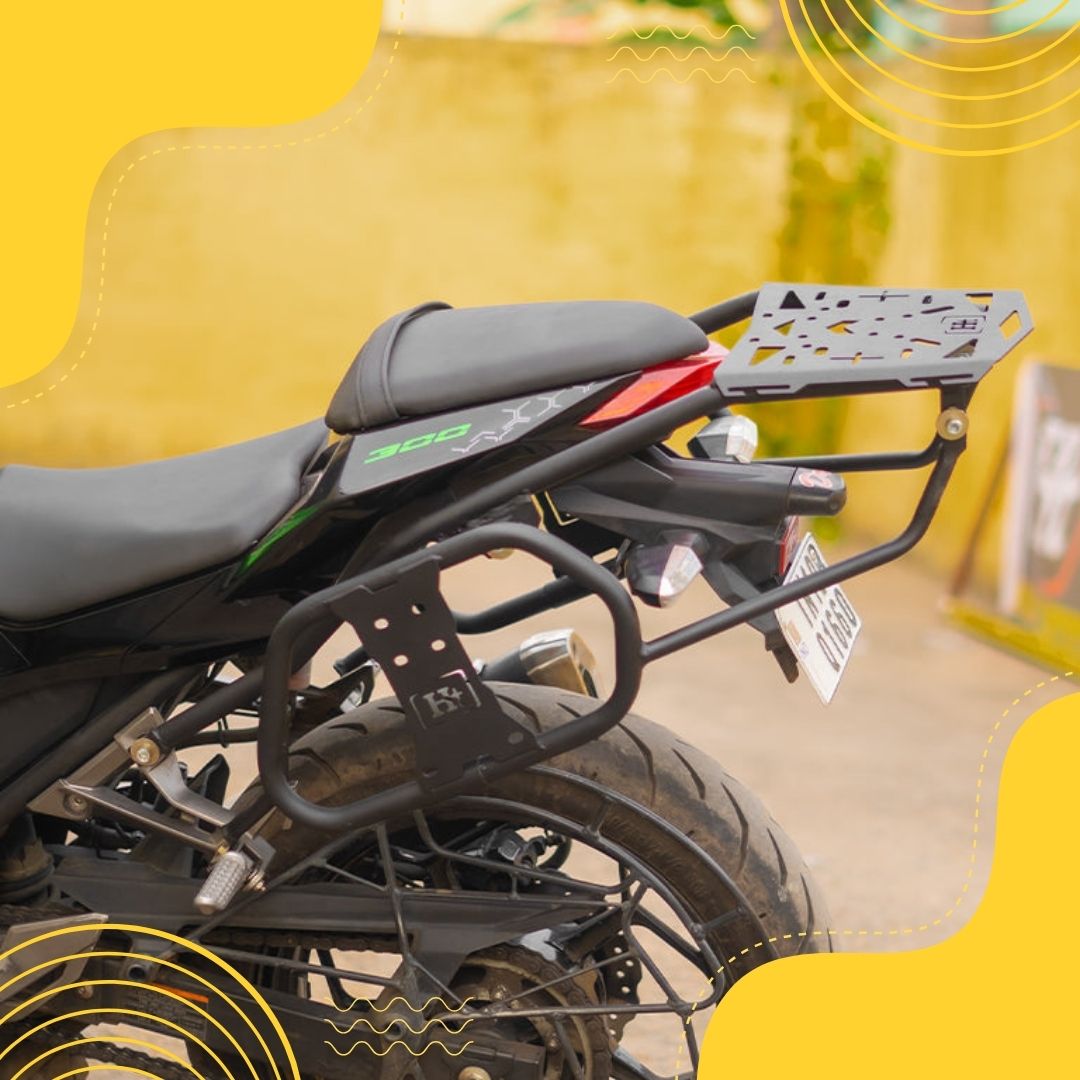 Kawasaki Ninja 300 Top rack with Saddle Stay / SB 838 HITECH