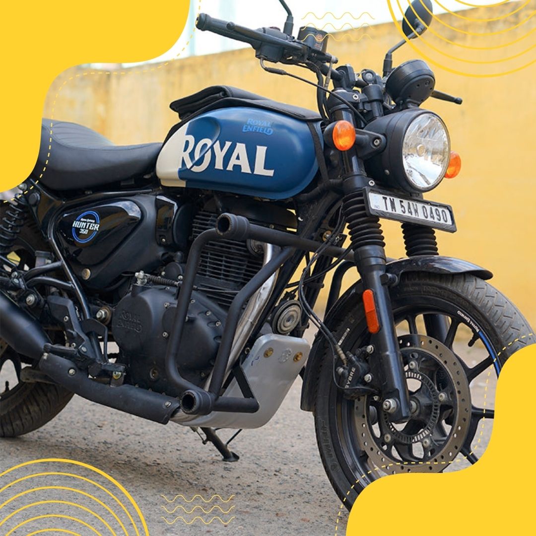 HUNTER 350 CRASH GUARD - SB 653 HI TECH