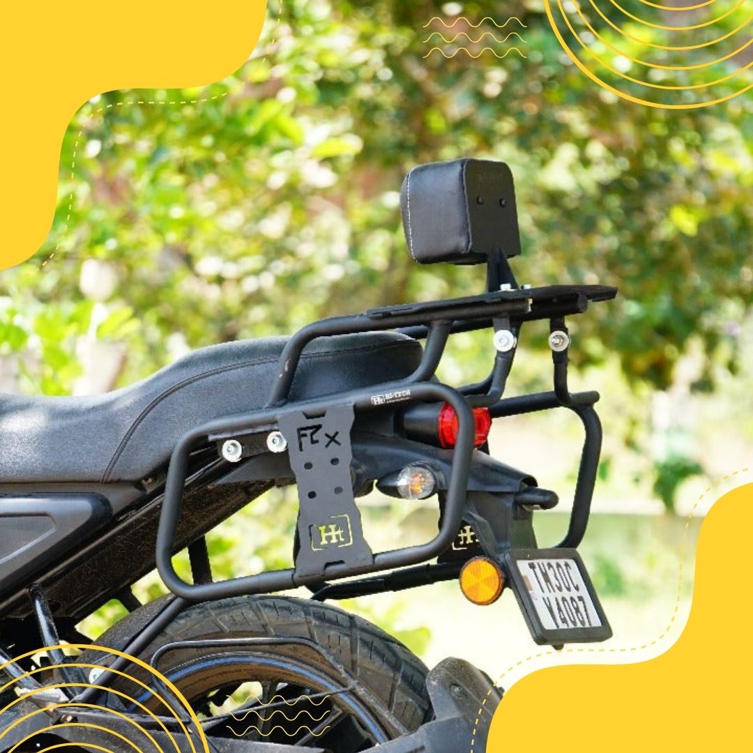 TOP RACK AND SADDLE STAY FZX HI TECH