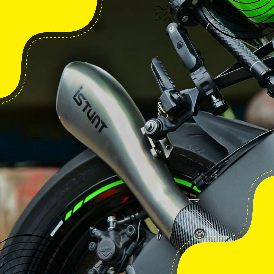 iSTUNT Racing Exhaust With Db Killer EX8