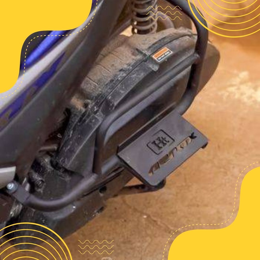 FOOTREST DOUBLE SIDE AEROX 155 HI TECH