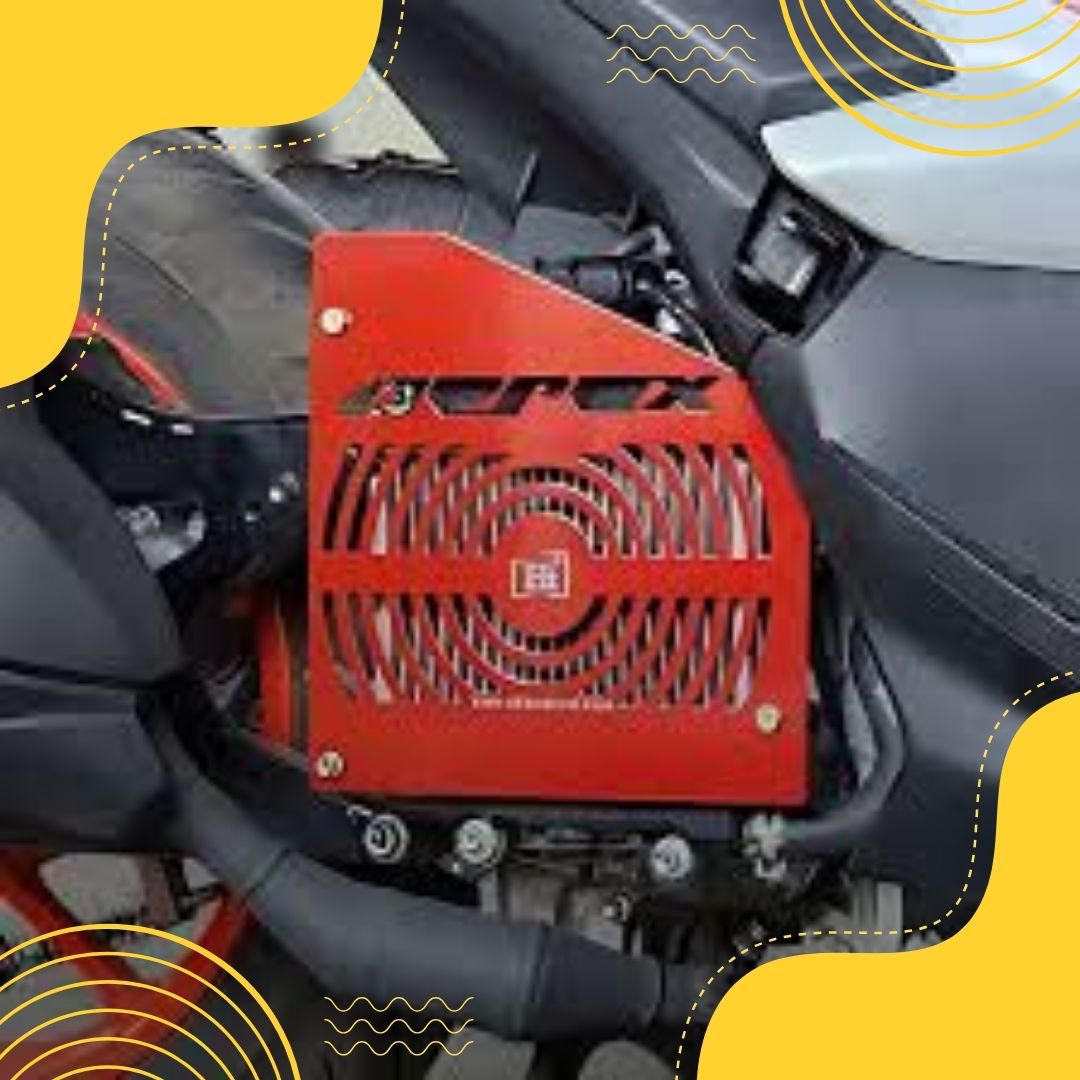 RADIATOR GUARD AEROX 155 HI TECH