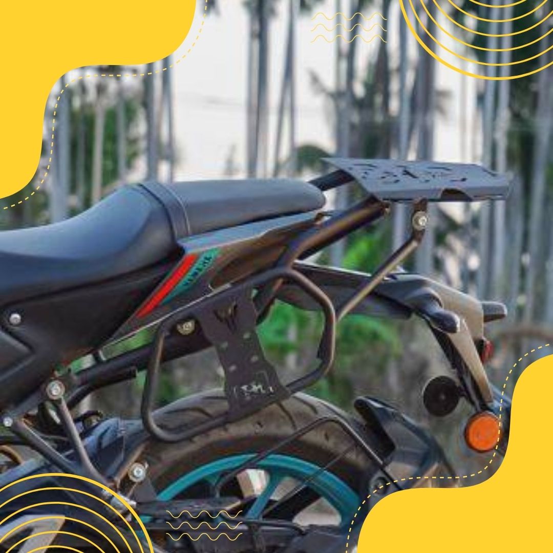 SADDLE STAY & TOP RACK COMBO MT 15 - HI TECH