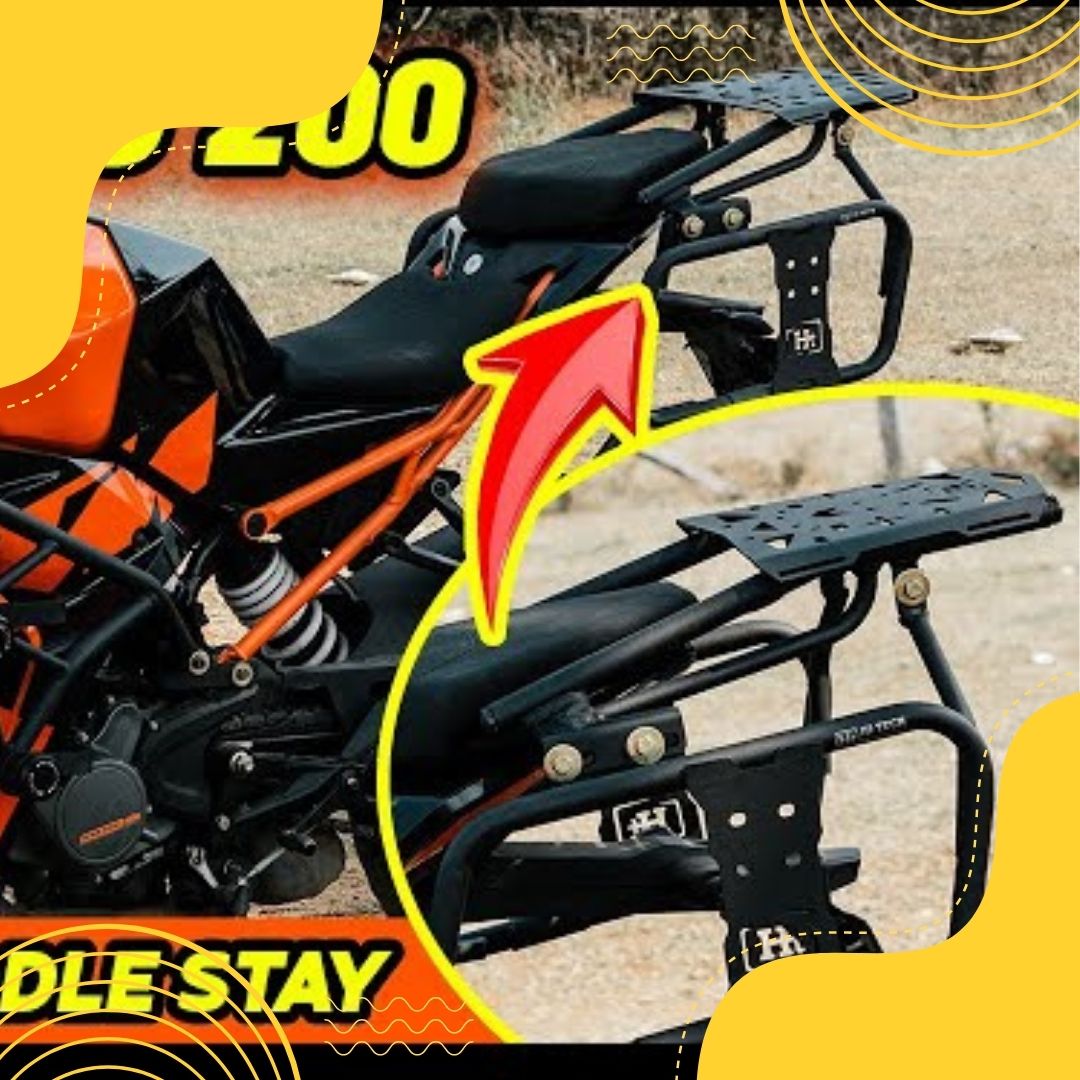 TOP RACK AND SADDLE STAY KTM RC 200 BS6 2022 HI TECH