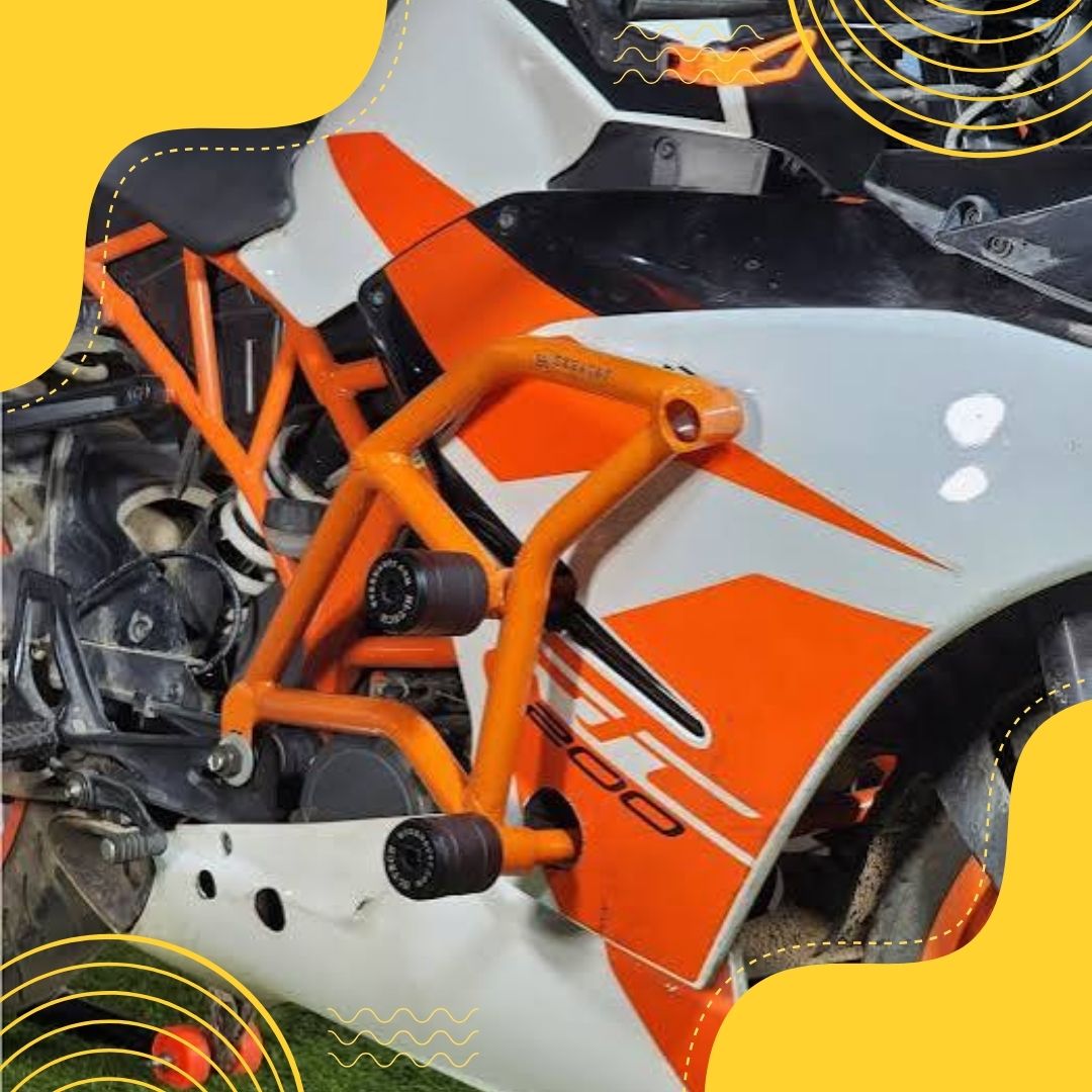 CRASH GUARD KTM RC 200 & 390 BS6 HI TECH