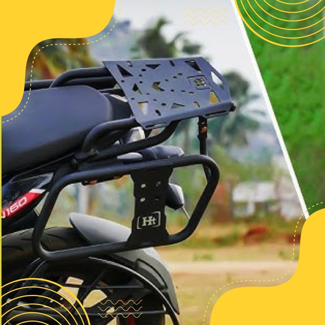 TOP RACK AND SADDLE STAY BAJAJ PULSAR N160 HI TECH