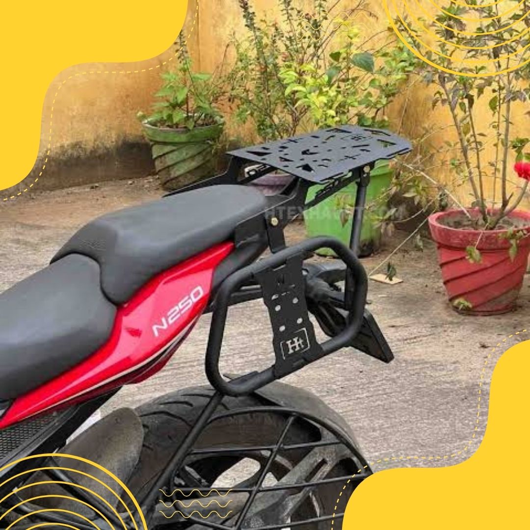 TOP RACK AND SADDLE STAY BAJAJ PULSAR N250 HI TECH