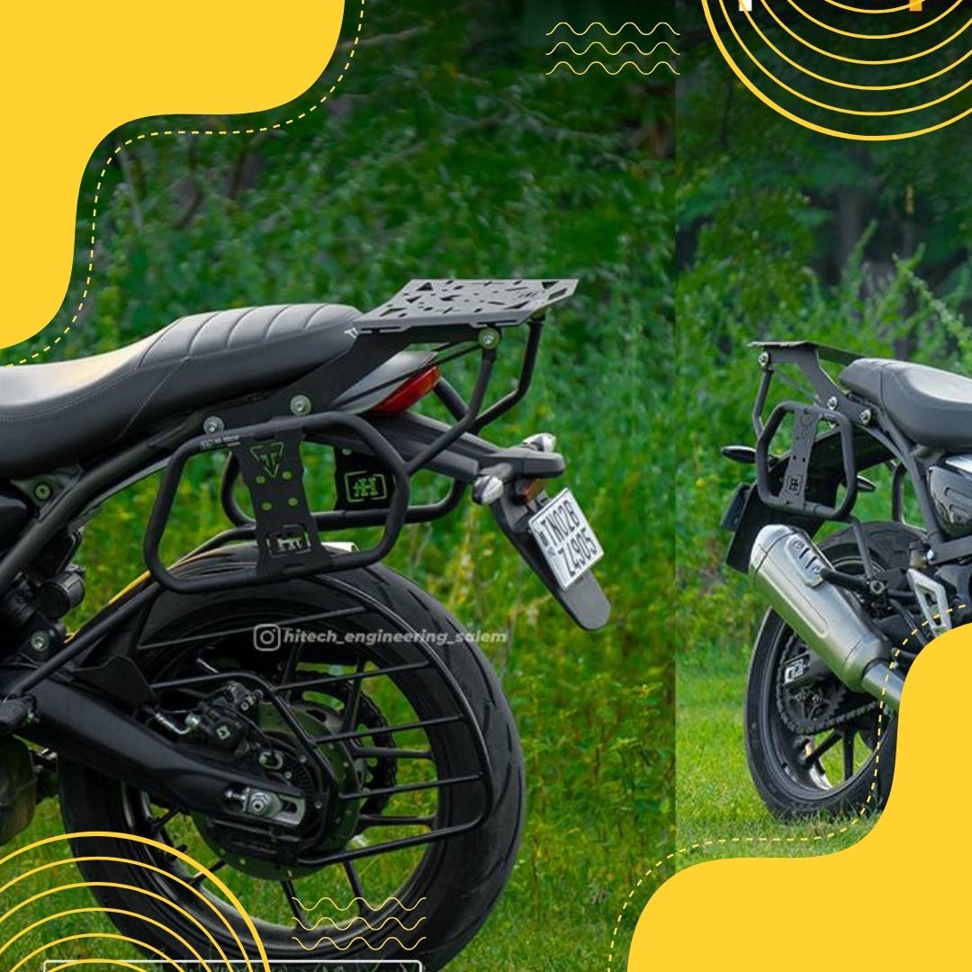 TOP RACK AND SADDLE STAY TRIUMPH SPEED 400 HI TECH