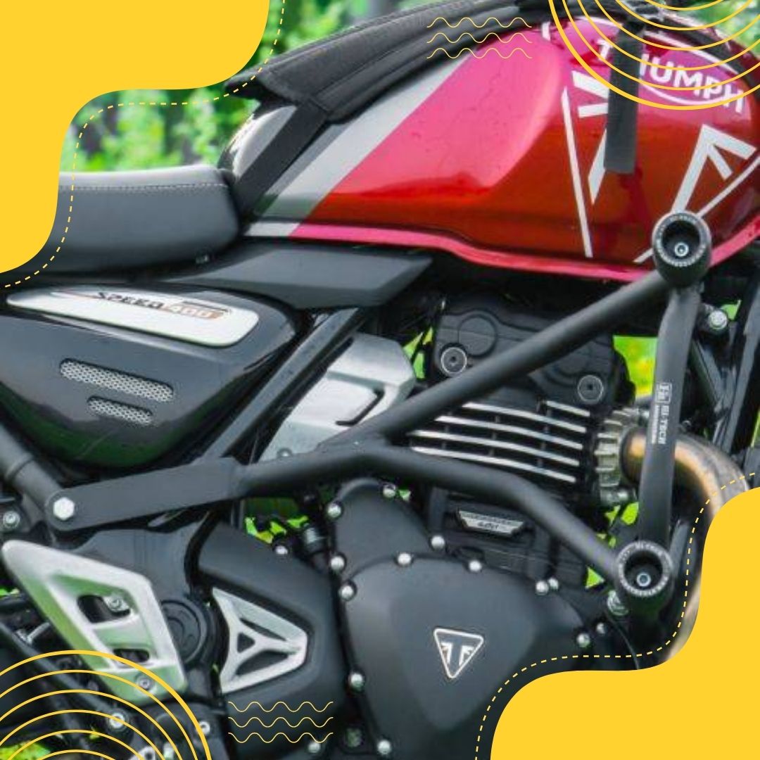 CRASH GUARD TRIUMPH SPEED 400 HI TECH