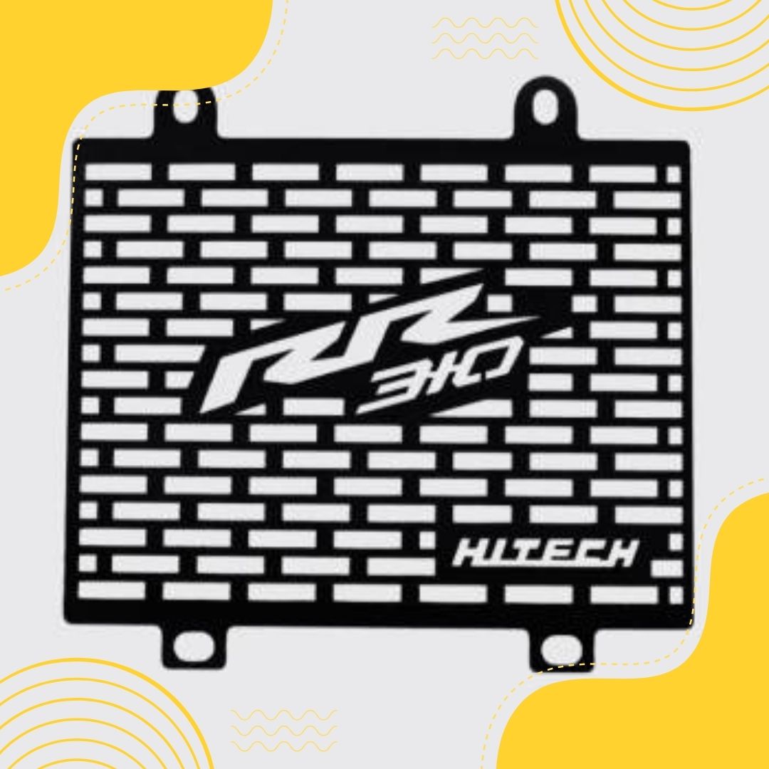 RADIATOR GUARD TVS APACHE RR310 HITECH