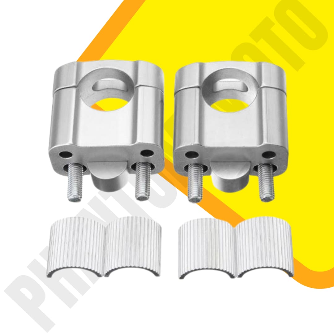 Universal Handle Riser Silver