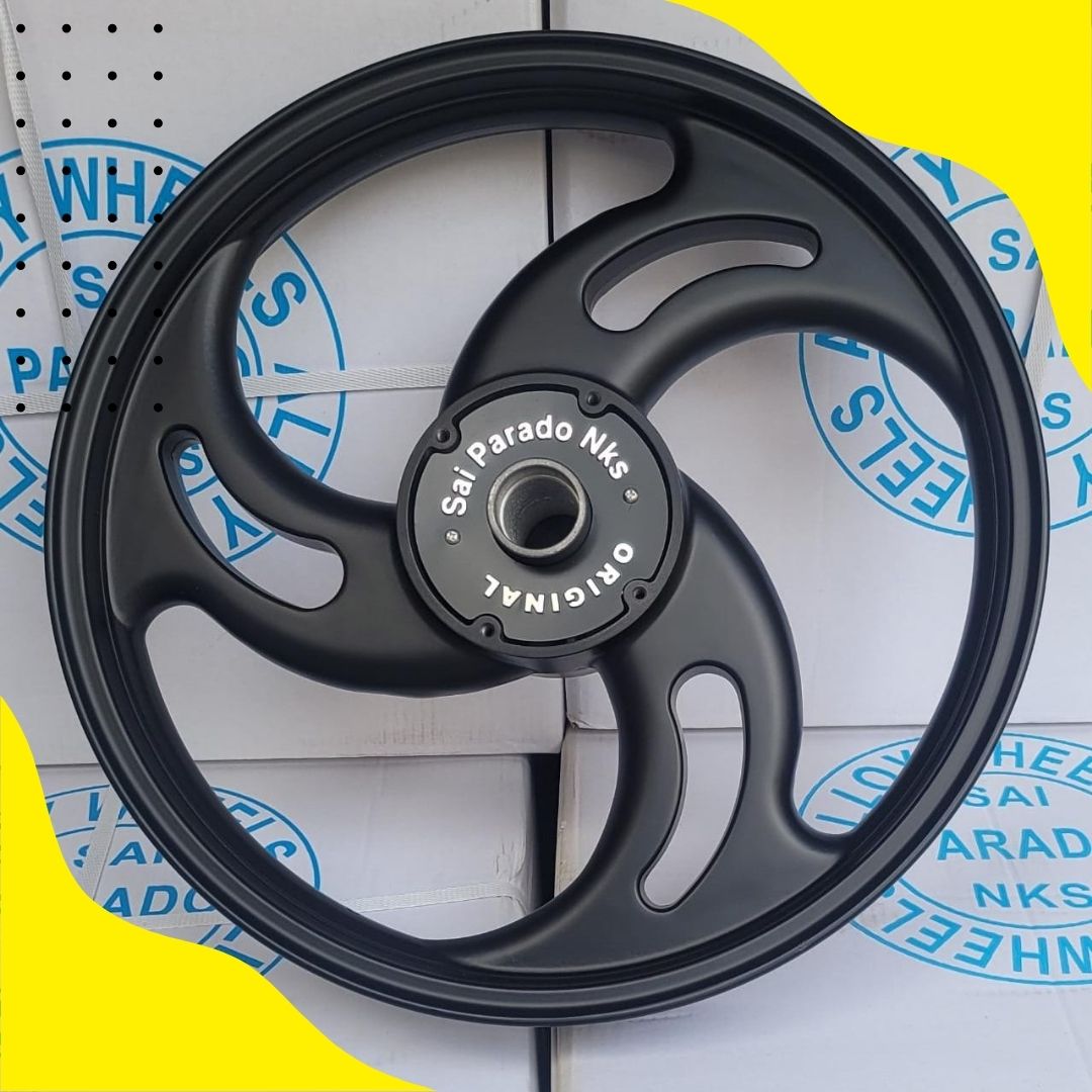 3 TURN WITH HOLE BLACK MAGWHEEL MG15