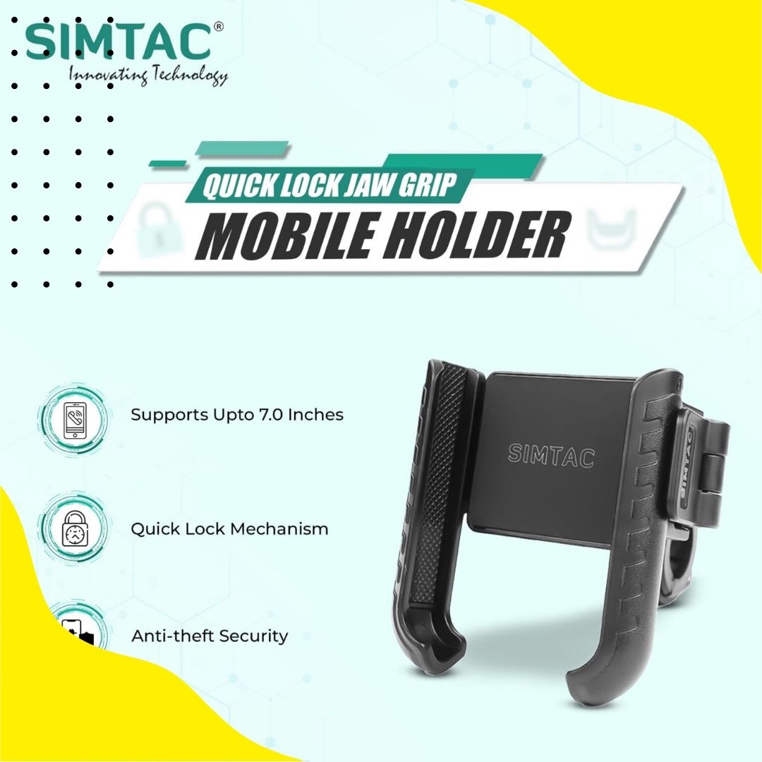 Simtac quick lock jaw grip mobile holder (JQL1)
