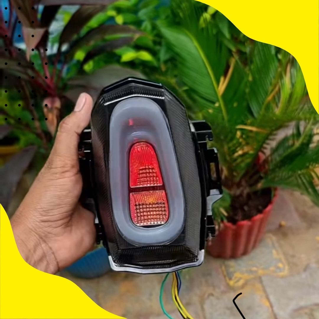 Vagary Tail Light With Flowing Turn Signal Indicator Tail Light for R15 V4, V3, R15M