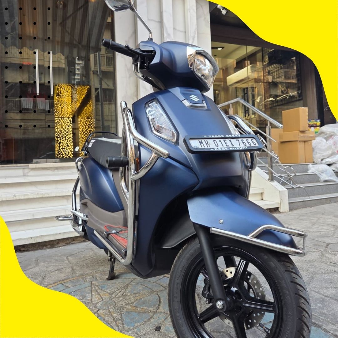 ACCESS 125 MODEL 2025 CHROME CRASH GUARD SUP