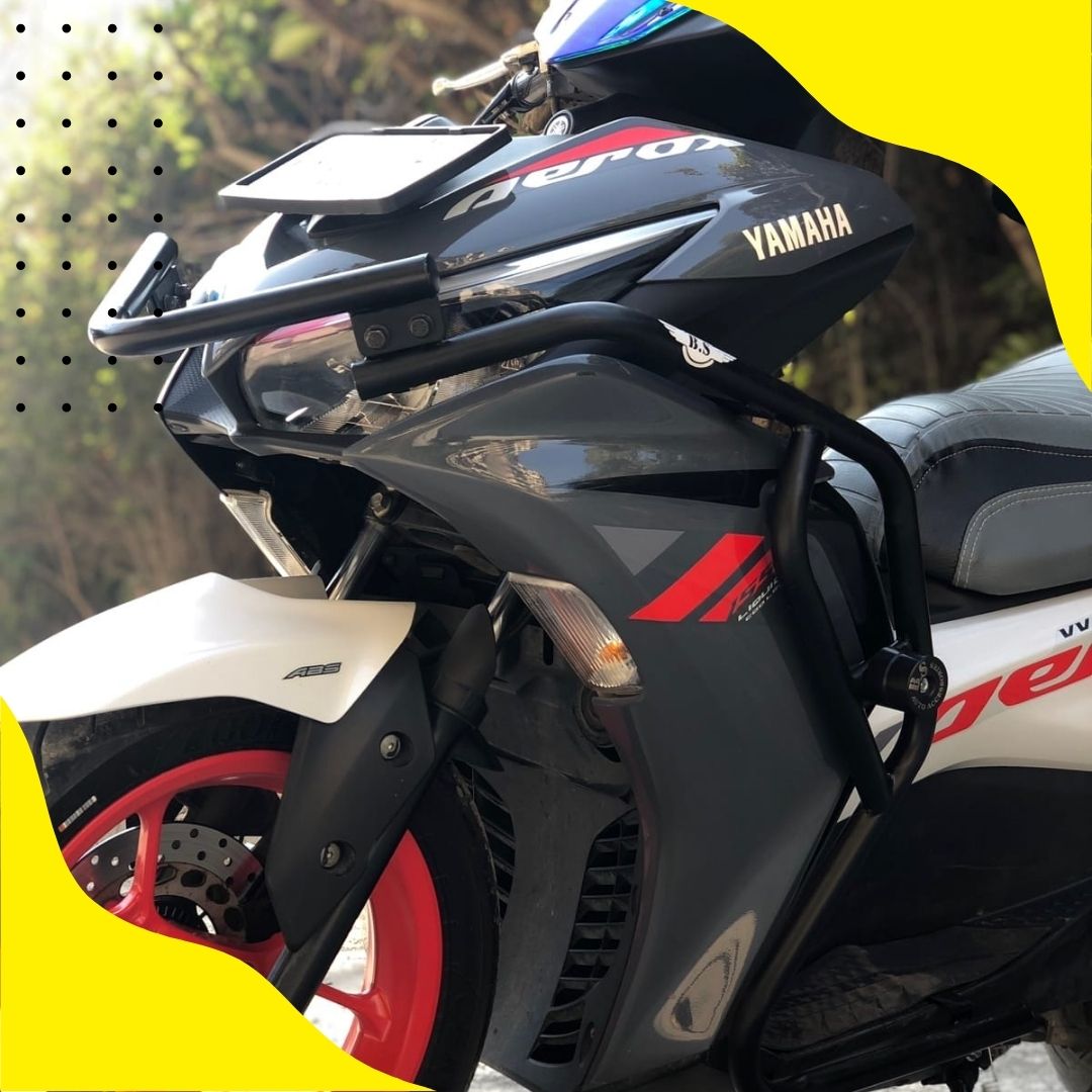 AEROX STAINLESS STEEL CRASH GUARD BS