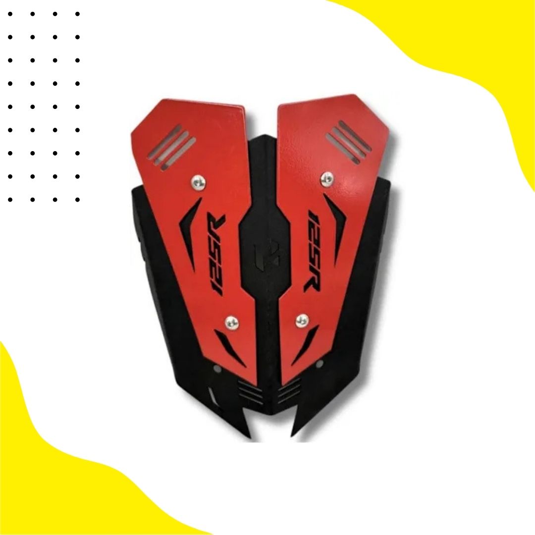 XTREME 125R METAL VISOR RED