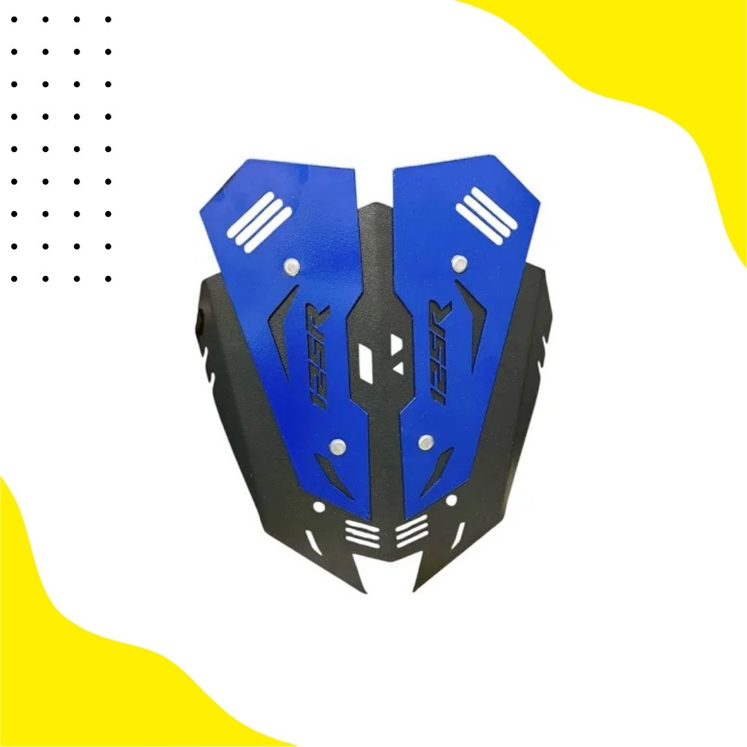 XTREME 125R METAL VISOR BLUE