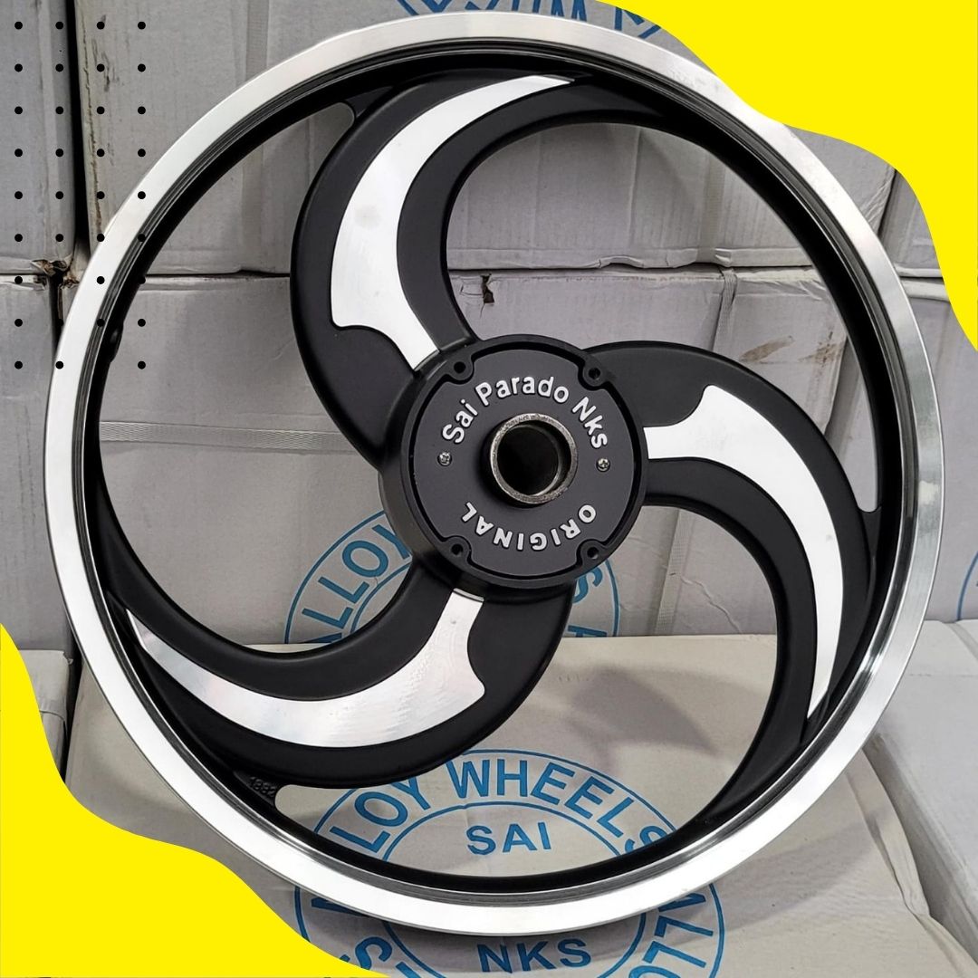 3 TURN BLACK SILVER MAGWHEEL MG7