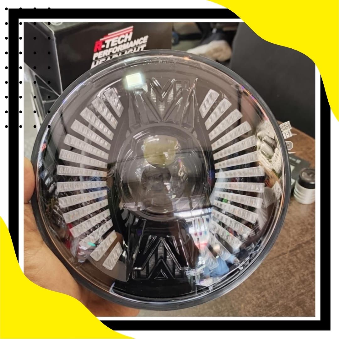 Wing Headlight With Drl 110W